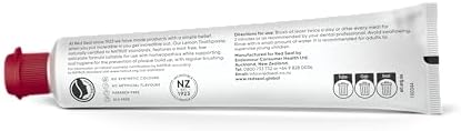 Red Seal Fluoride Free Lemon Toothpaste - Flavored Toothpaste with a Non Mint Taste - Vegan Friendly, Cruelty Free, No Artificial Colors or Flavors, NATRUE Certified Natural, SLS Free, 3.53 oz (2)