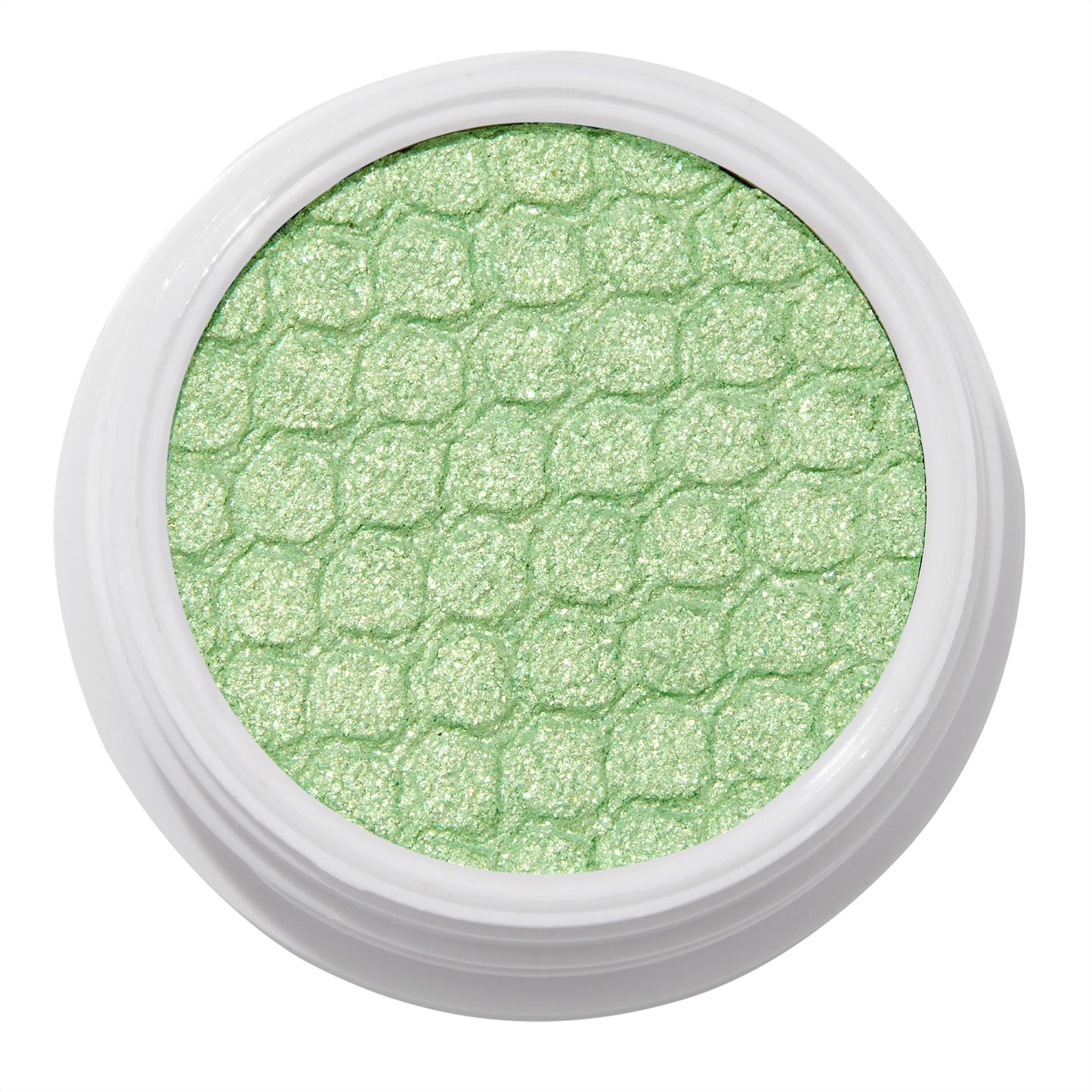 ColourPop Super Shock Shadow - High-Pigment, Crème-Powder Eye Makeup - Single Glitter Eyeshadow with Zero Fallout and Unique Bouncy Texture - Soft Seafoam Green Eyeshadow - Obvi (0.07 oz)