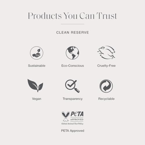 CLEAN RESERVE Solar Bloom Eau de Parfum, Eco-Conscious & Sustainable Spray Fragrance, Vegan, Phthalate-Free, & Paraben-Free