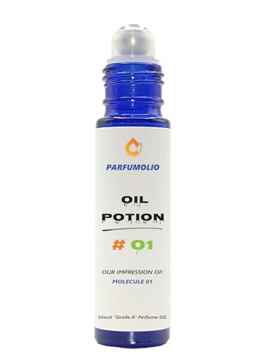 Oil Potion # 01 Inspired by Molecule 01 Unisex Uncut Grade A Fragrance Body Oil Dupe Concentrated Long Lasting Roll-On 10ml / 0.33 oz
