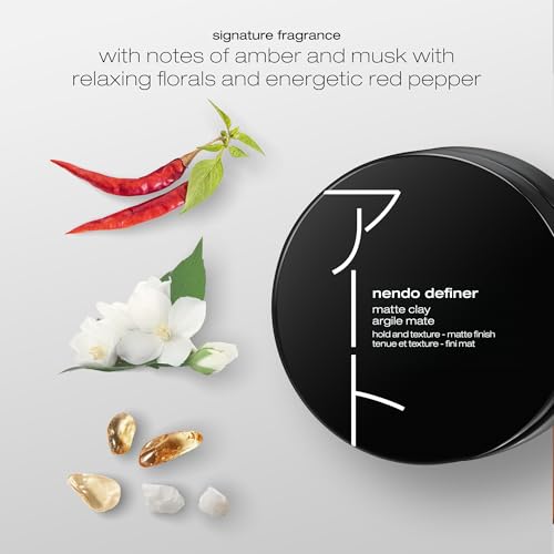 Nendo Definer Pomade - Defines Strands, Adds Workable Hold, and Builds Texture, Leaves Hairstyle With Silky Matte Finish, For All Hair Types, 2.54 Fl Oz