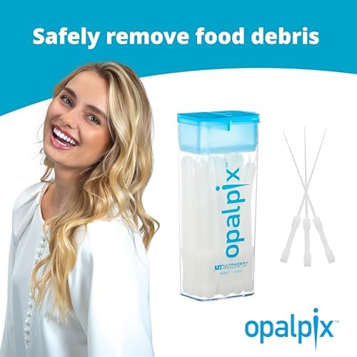 OpalPix Dental Picks (3 Packs) 32ct per Pack. Toothpicks by Opalescence GO Plastic Tooth Dental Pick Oral Care Soft. 5590-3