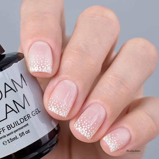 Madam Glam - Soak-Off Builder Gel Pure Serenity - 15 mL - DIY Gel Nail Polish - Chip-Free, Flexible, Long-Lasting & Hema-Free