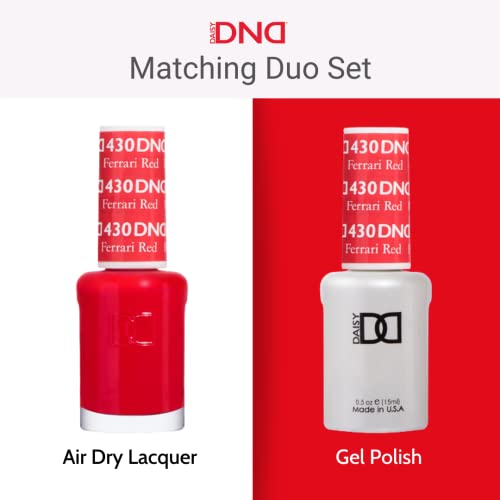 DND Gel Polish Set - 1 each of Gel Polish and Nail Polish, 747 Auora Green, 0.5 Fl Oz