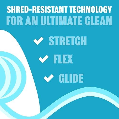 Reach Cleanburst Waxed Dental Floss Cinnamon, 55 Yards (Pack of 12)