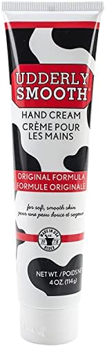 Udderly Smooth Lightly Scented Scent Hand Cream 4 oz. (Pack of 3)
