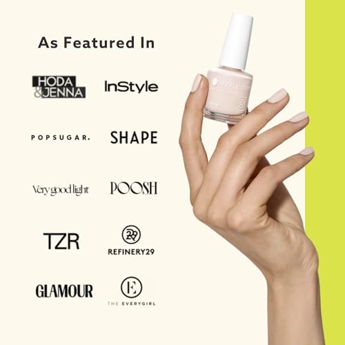 Dazzle Dry Nail Lacquer (Step 3) - Mind Your Mani - A pale, barely there nude with pink undertones. Sheer cream. (0.5 fl oz)