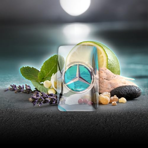 Mercedes-Benz Man Bright - Eau de Parfum for Men - Long Lasting Mens Cologne - Bergamot, Patchouli Cologne - Perfume for Men - 3.4 oz