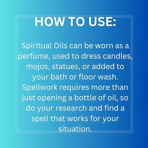 ALL SAINTS Spiritual Oil (aceite) for Hoodoo, Voodoo, Santeria, Wicca, Rootwork, & Spells