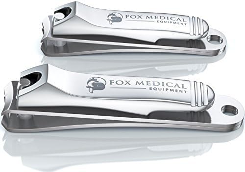 Professional Nail Clippers Set – Stainless Steel Fingernail & Toenail Clippers for Men, Women & Seniors – Ultra-Sharp Precision, Ergonomic Comfort & Medical-Grade Quality