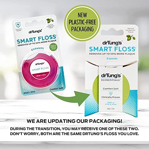 Dr. Tungs Smart Floss - 30 Yards - Case of 6