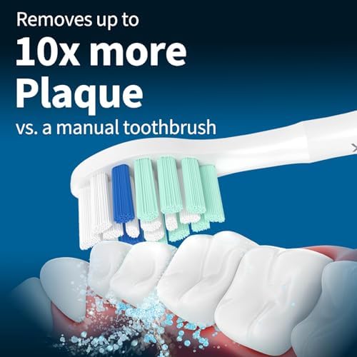 Replacement Toothbrush Heads for Philips Sonicare Replacement Heads, Electric Replacement Brush Head Compatible with Phillips Sonicare C2 C1 4100,12 Pack