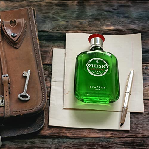 WHISKY ORIGIN Eau de Toilette for Men – Bold and Timeless Scent – Fresh Citrus and Warm Spices over a Woody Base – Long Lasting Fragrance – Made in France 3.4 Fl Oz