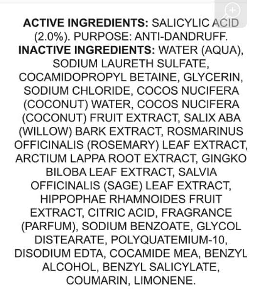 RE-fresh Scalp Care Anti-Dandruff Shampoo - Coconut + Soothe with Salicylic Acid 13.5 FL OZ (400 ml)