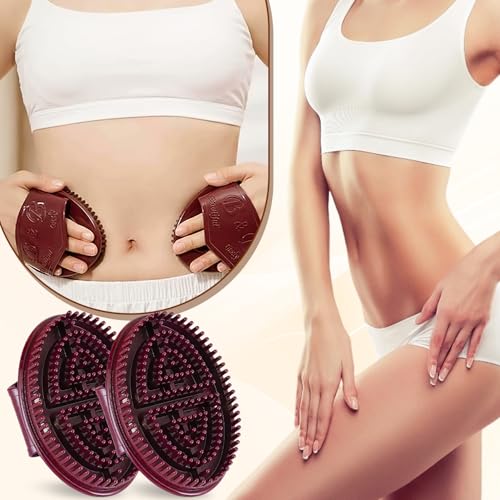 Meridian Brush Massage, 2Pcs Massage Brush for Full Body SPA Massager Relaxation, Acupressure Meridian, Scalp Massage, Full Body Relaxation Comb