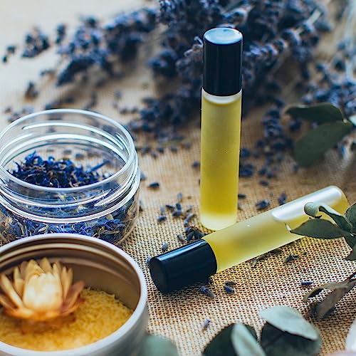 Satsuma Perfume Oil, 0.3 Oz Portable Roll-On Fragrance with Long-Lasting Scent, Delightful Essential Oils and Jojoba Oil For Daily Use