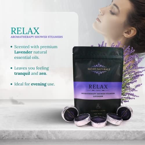 Aromatherapy Shower Steamers (12-Pack) Rejuvenate - Grapefruit, Citrus, Orange Scented Vapor Tabs for Self-Care, Aromatic Shower Bath Bombs, Natural Essential Oils for Women & Men