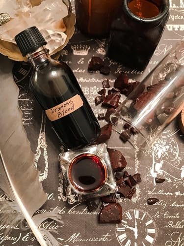 Pure Resin Draco Oil, Dragons Blood Oil, 100% Pure Resin Used, Ritual Oil, Banishing Oil