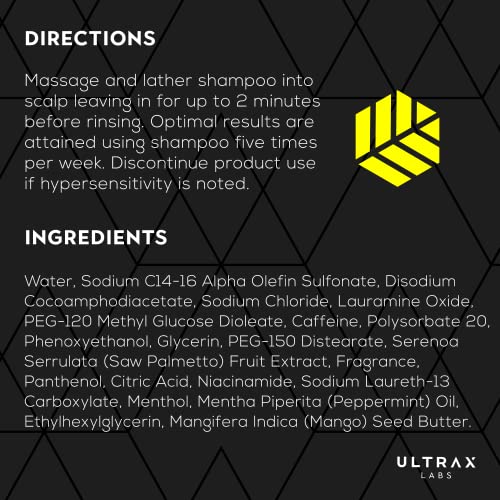Hair Thickening Shampoo for Thinning Hair and Hair Loss - Hair Surge 8 oz for Women and Men