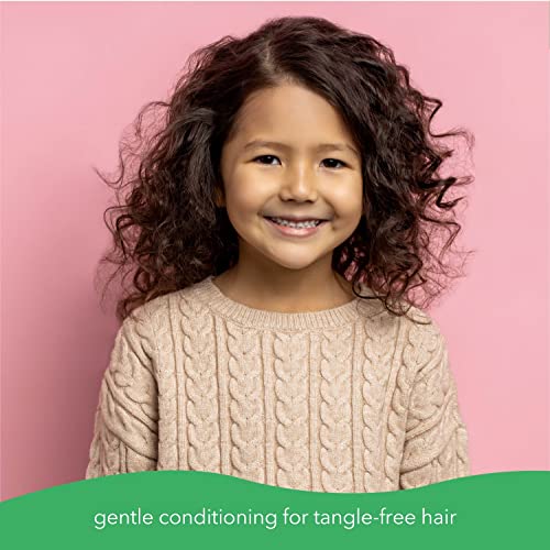 Fresh Monster Kids Hair Conditioner, Toxin-Free, Hypoallergenic & Natural, Hair Conditioner for Kids, Coconut (2 Pack, 6oz/each)