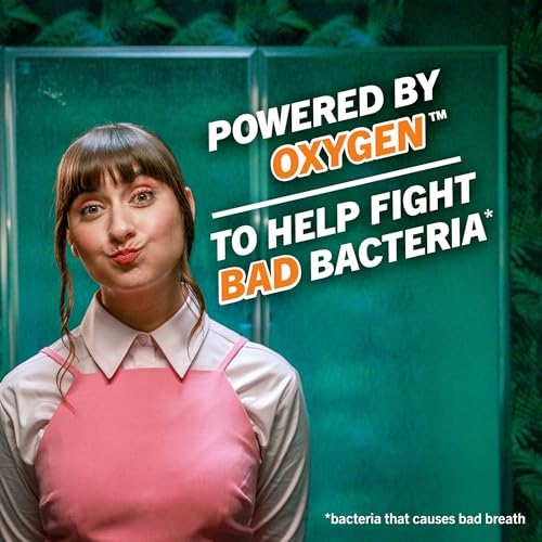 TheraBreath Fresh Breath Oral Rinse, Invigorating ICY Mint Flavor, Dentist Formulated and ADA-Accepted Mouthwash for Bad Breath pH-Balanced, Alcohol Free & Non-Burning, 1 Liter