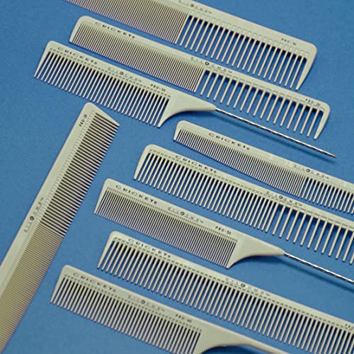 Cricket Silkomb Pro-30 Power Hair Cutting Comb - Silicone-Injected, Seamless Teeth with Dual Tooth Pattern for Precision Cutting, Styling, Ideal for All Hair Types