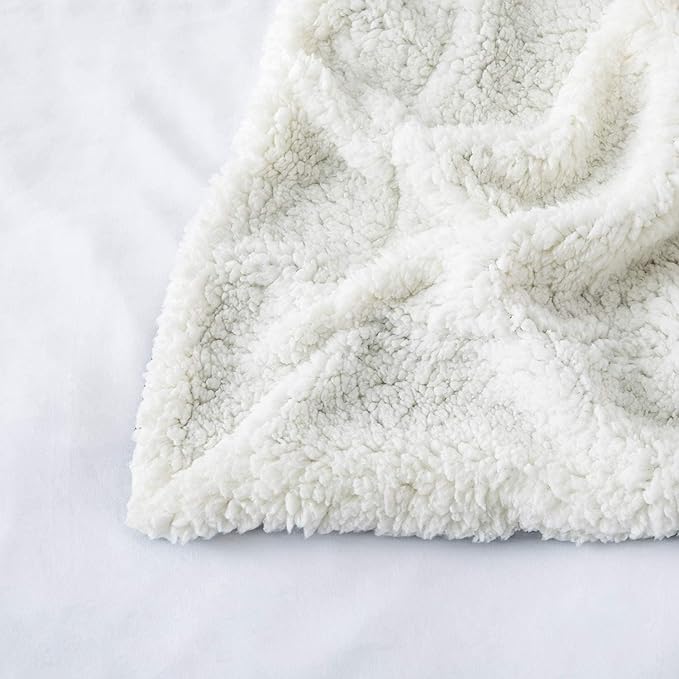 IR Imperial Rooms Teal Sherpa Blankets Queen Size for Bed - Wholesale Bulk Pack of 9 Sherpa Blankets - Soft Fluffy Throw Blanket for Hotels, Guest Bedroom, 90x90 Inches