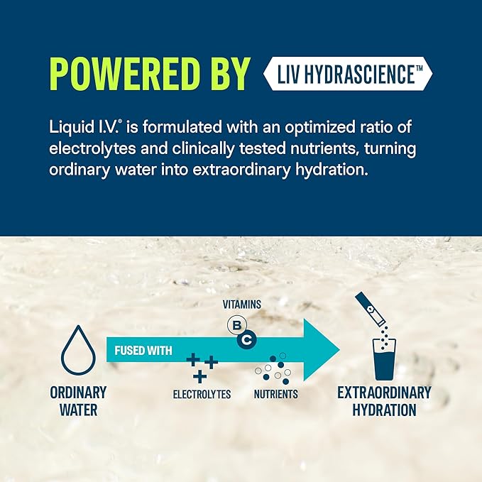 Liquid I.V.® Hydration Multiplier - Pina Colada | Electrolyte Powder Drink Mix | 1 Pack (16 Servings)