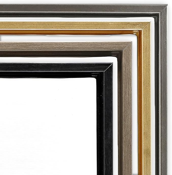 Stupell Industries Abstract Mindfulness Exercise Framed Floater Canvas Wall Art Design by Tim Parker, Brown Floater Frame, 21 x 17