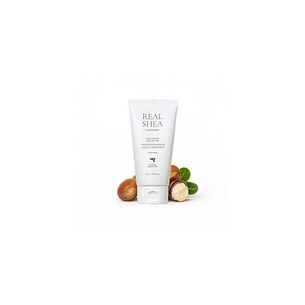 RATED GREEN Real Shea Protein Recharge Leave-in Treatment, 5.07 fl oz - Organic Butter Deep Conditioning Hair Mask Treatment for Dry, Frizzy, Damaged