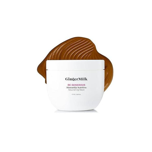 GINGER MILK - Nourishing Hair Mask Deeply hydrates and provides softness. Natural Formula | 17oz Be Generous