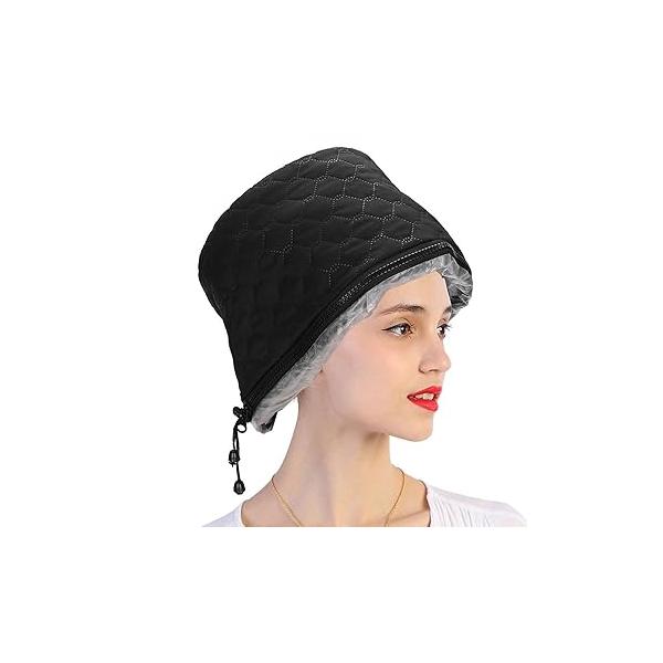 Heat Caps for Hair Treatment, Electric Heating Hat Adjustable Hot Oil Treatment Care, Steamer Thermal SPA Professional Personal Care